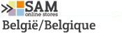 SAM online stores België/Belgique